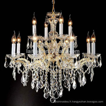 Lustre de bougie de conception traditionnelle, lustre en cristal k9-81128